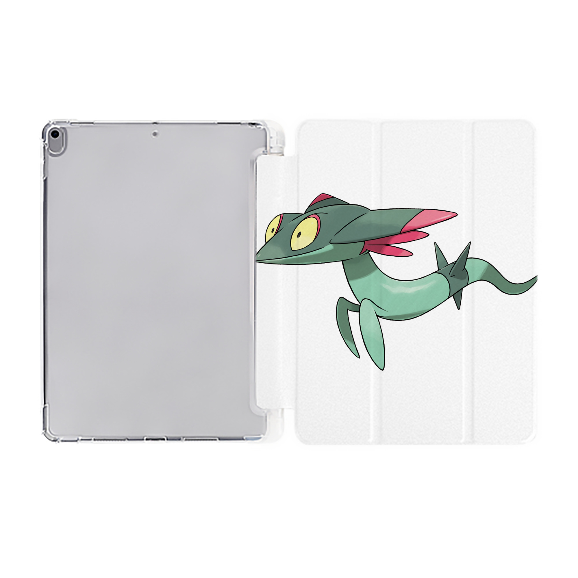（画像用） ポケットモンスター Pokémon IPad ケース ペン収納付き 三つ折りスタンド PUレザー×シリコン 対応機種9.5/10.5/10.9インチ